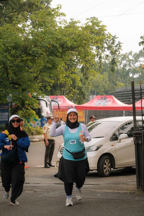 Race photo from Running 5 K