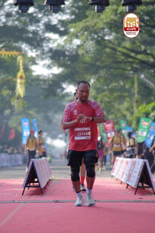 Race photo from Kediri Half Marathon 2025