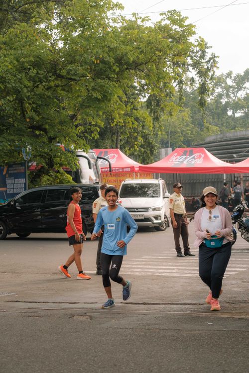 Race photo from Running 5 K
