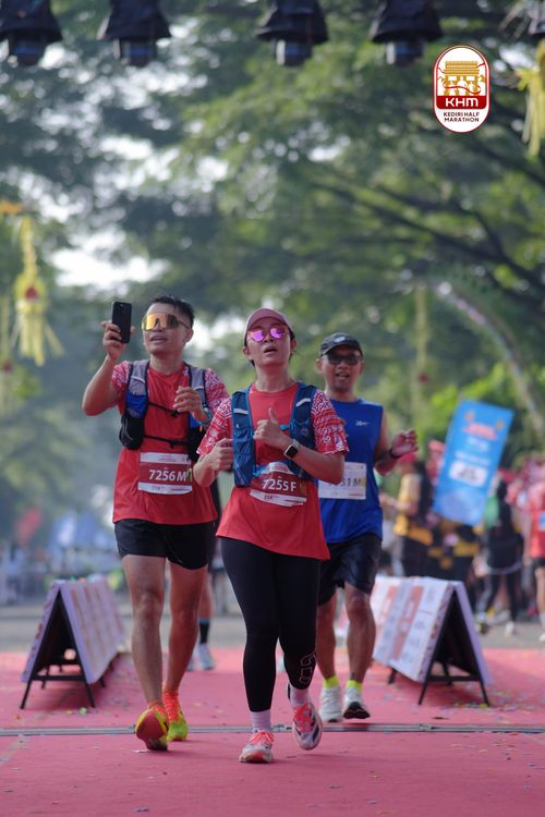 Race photo from Kediri Half Marathon 2025