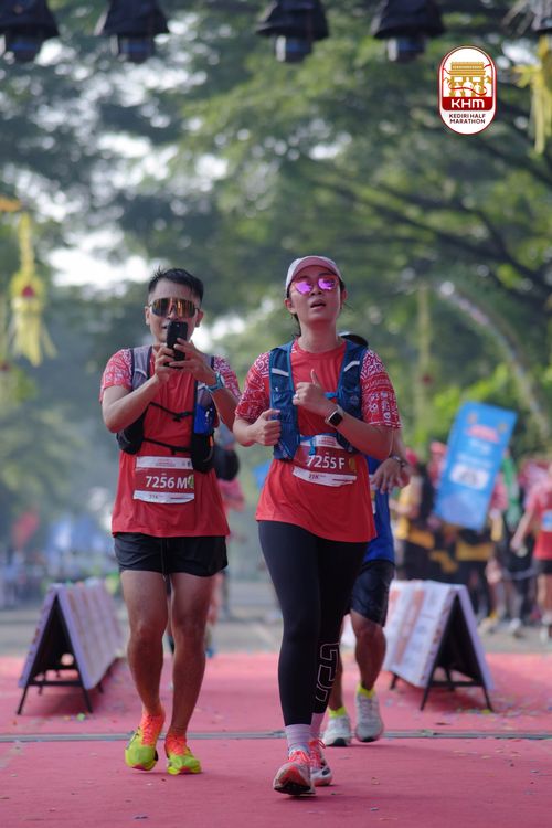 Race photo from Kediri Half Marathon 2025