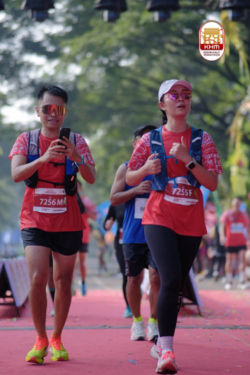 Race photo from Kediri Half Marathon 2025