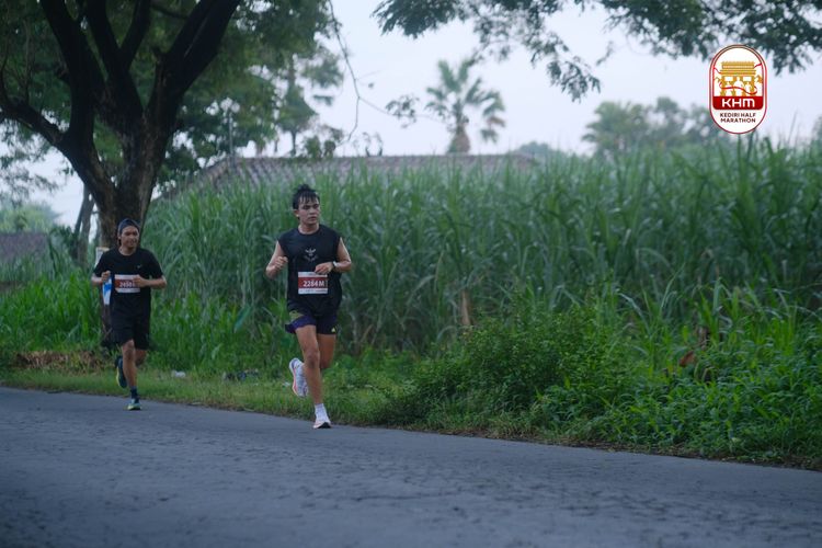 Race photo from Kediri Half Marathon 2025