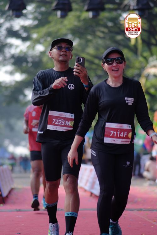 Race photo from Kediri Half Marathon 2025