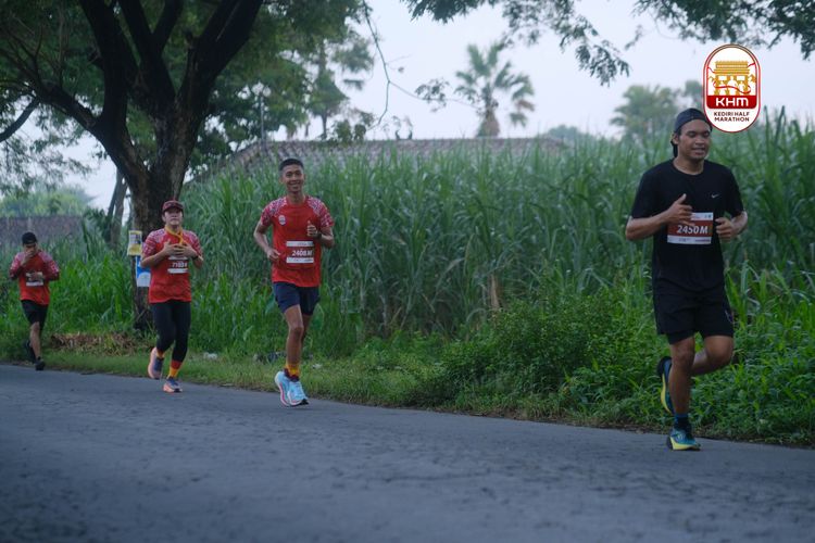 Race photo from Kediri Half Marathon 2025