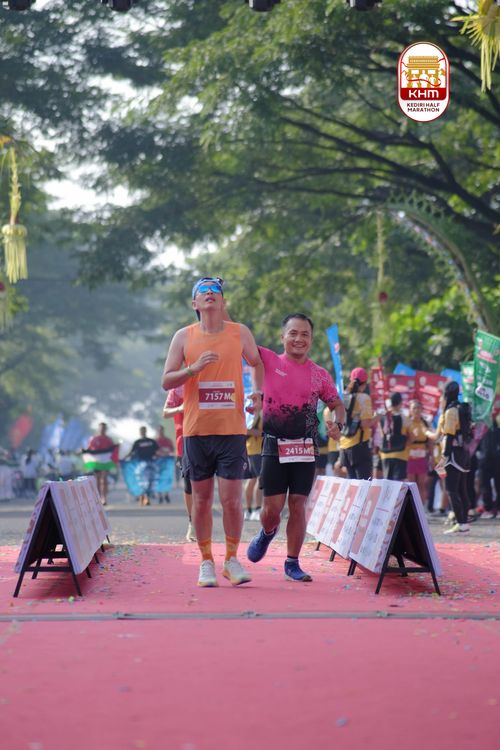 Race photo from Kediri Half Marathon 2025