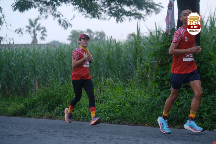 Race photo from Kediri Half Marathon 2025