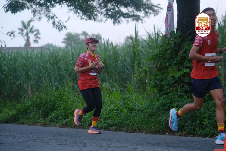 Race photo from Kediri Half Marathon 2025