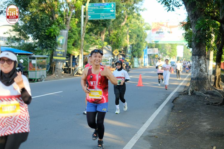 Race photo from Kediri Half Marathon 2024
