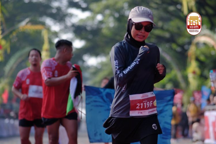 Race photo from Kediri Half Marathon 2025
