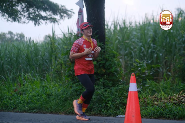 Race photo from Kediri Half Marathon 2025