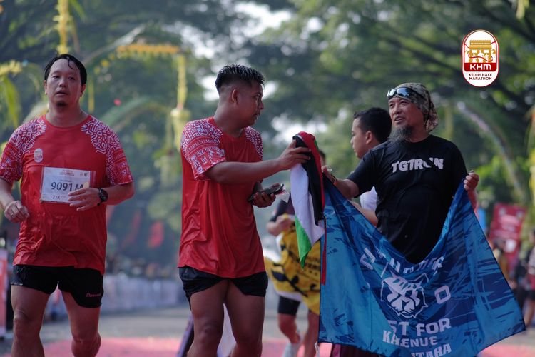 Race photo from Kediri Half Marathon 2025