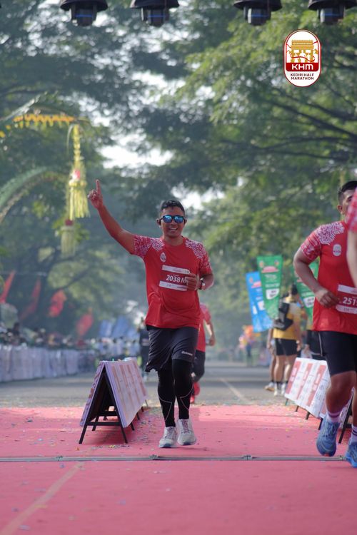 Race photo from Kediri Half Marathon 2025