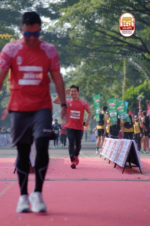 Race photo from Kediri Half Marathon 2025