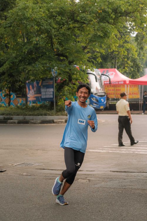 Race photo from Running 5 K