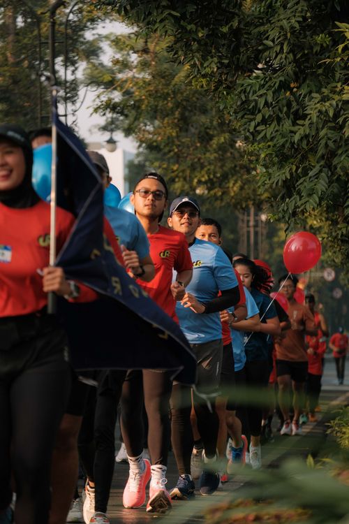 Race photo from Happy One Decade Unpad Runner