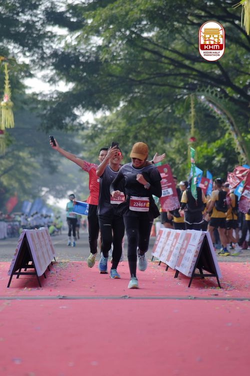 Race photo from Kediri Half Marathon 2025