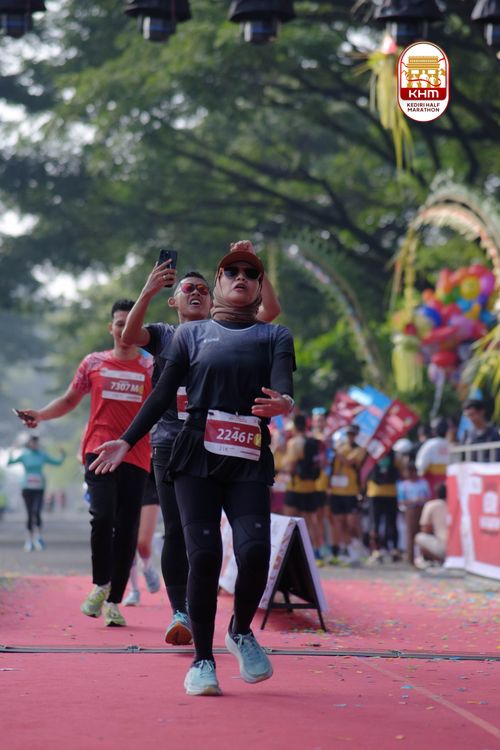 Race photo from Kediri Half Marathon 2025