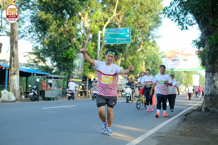 Race photo from Kediri Half Marathon 2024