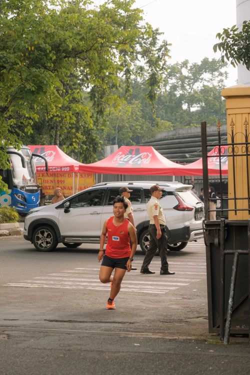 Race photo from Running 5 K