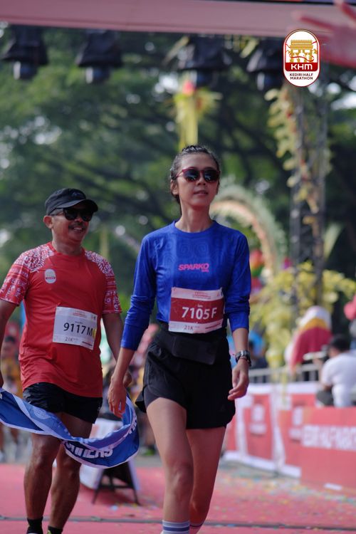 Race photo from Kediri Half Marathon 2025