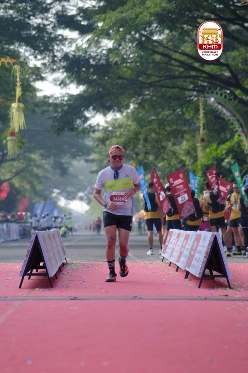 Race photo from Kediri Half Marathon 2025