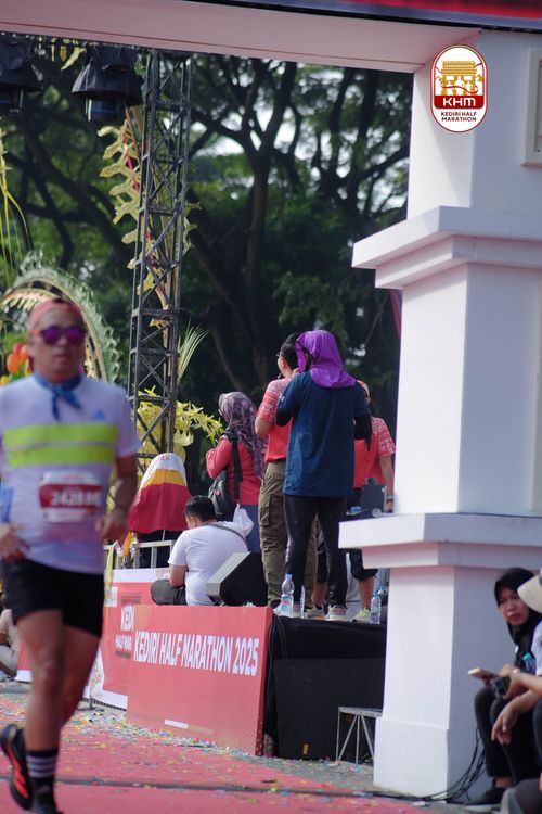 Race photo from Kediri Half Marathon 2025