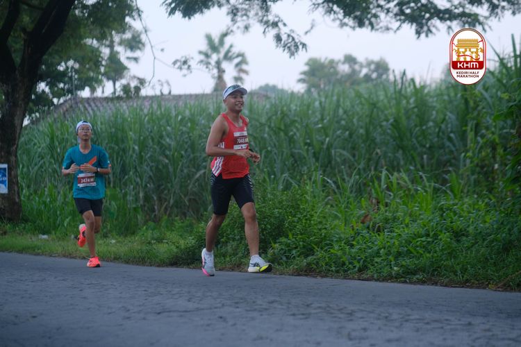 Race photo from Kediri Half Marathon 2025