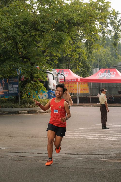 Race photo from Running 5 K