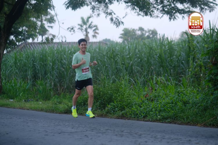 Race photo from Kediri Half Marathon 2025