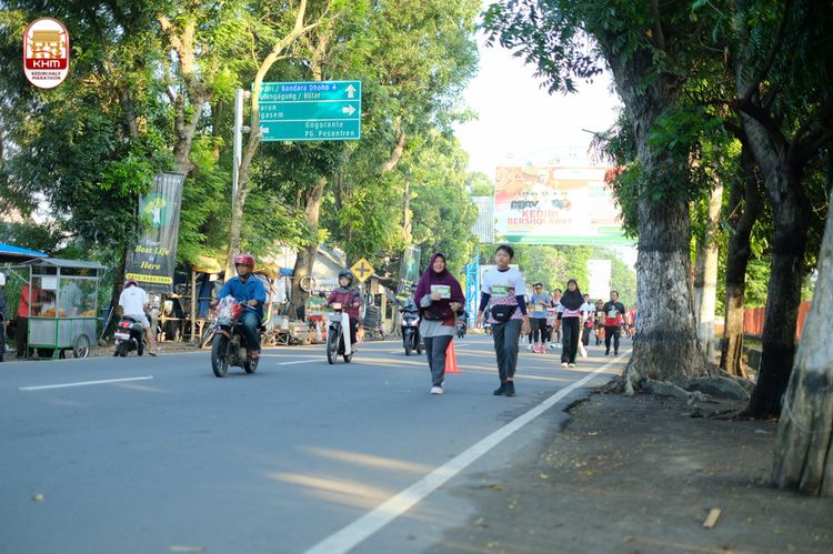 Race photo from Kediri Half Marathon 2024