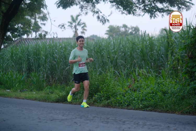 Race photo from Kediri Half Marathon 2025