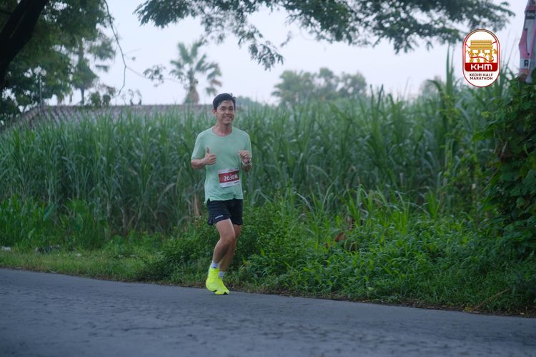 Race photo from Kediri Half Marathon 2025