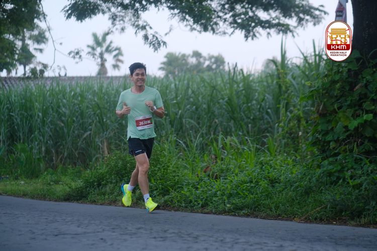Race photo from Kediri Half Marathon 2025