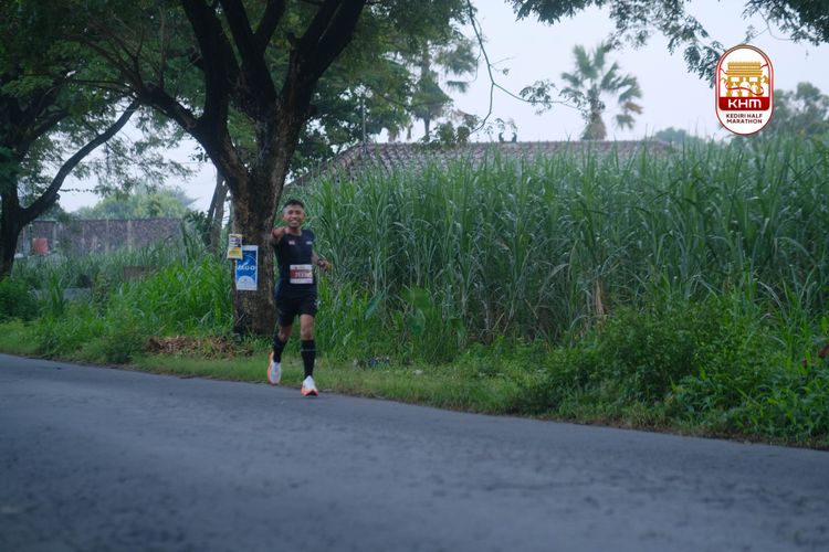 Race photo from Kediri Half Marathon 2025