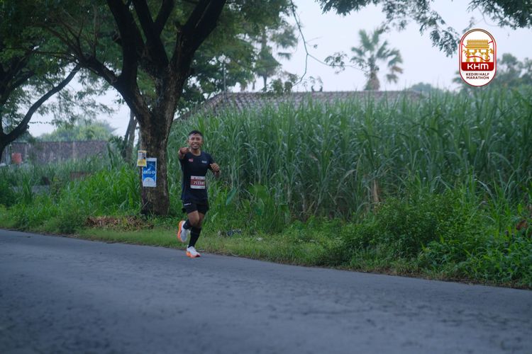 Race photo from Kediri Half Marathon 2025