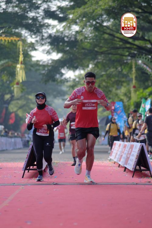 Race photo from Kediri Half Marathon 2025