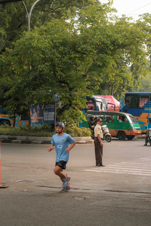 Race photo from Running 5 K