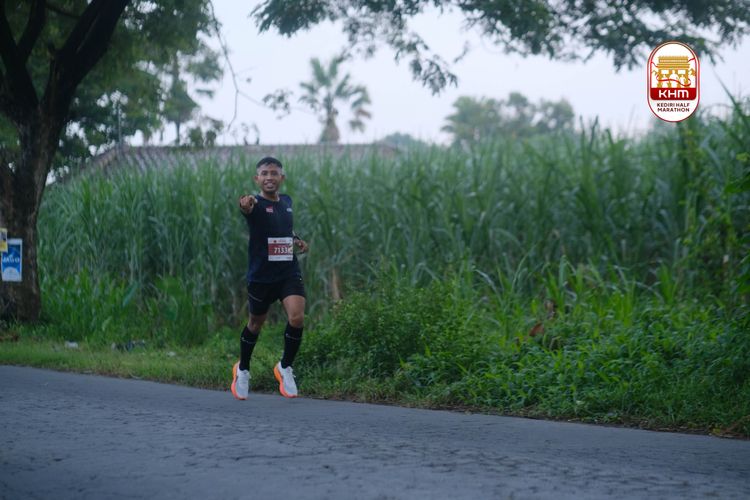 Race photo from Kediri Half Marathon 2025