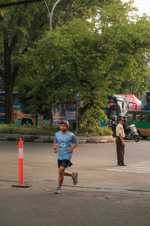 Race photo from Running 5 K