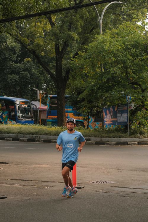 Race photo from Running 5 K