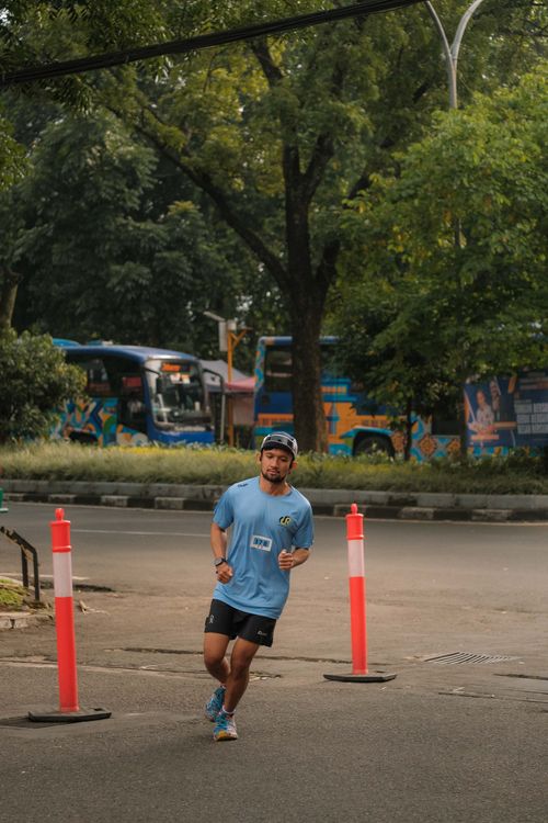 Race photo from Running 5 K