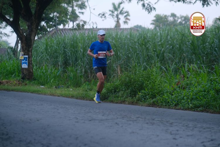 Race photo from Kediri Half Marathon 2025