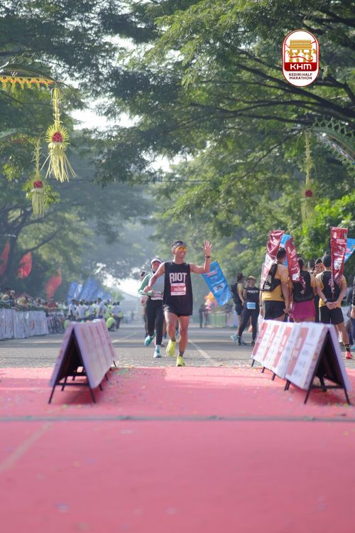 Race photo from Kediri Half Marathon 2025