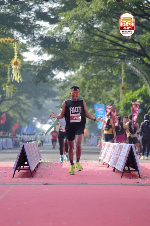 Race photo from Kediri Half Marathon 2025