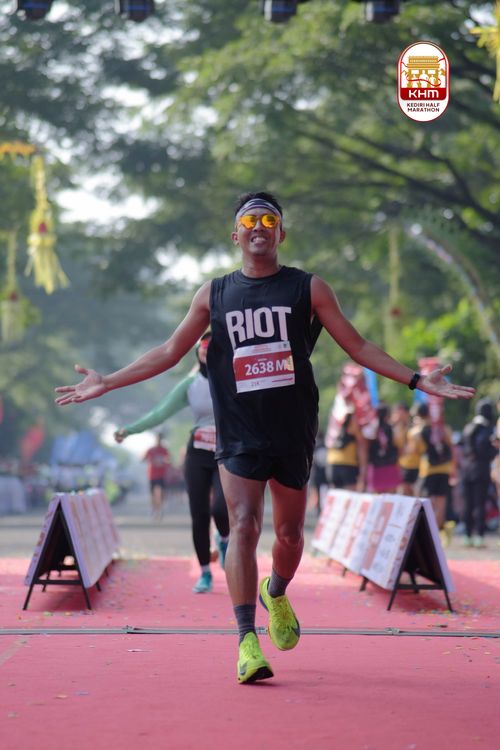 Race photo from Kediri Half Marathon 2025