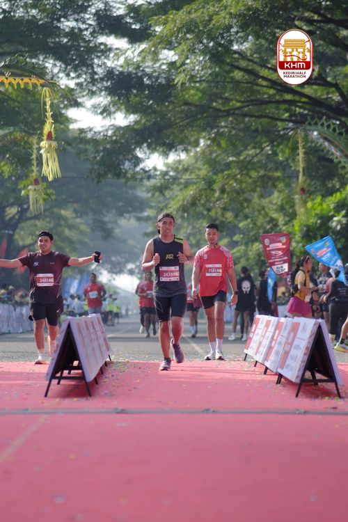 Race photo from Kediri Half Marathon 2025