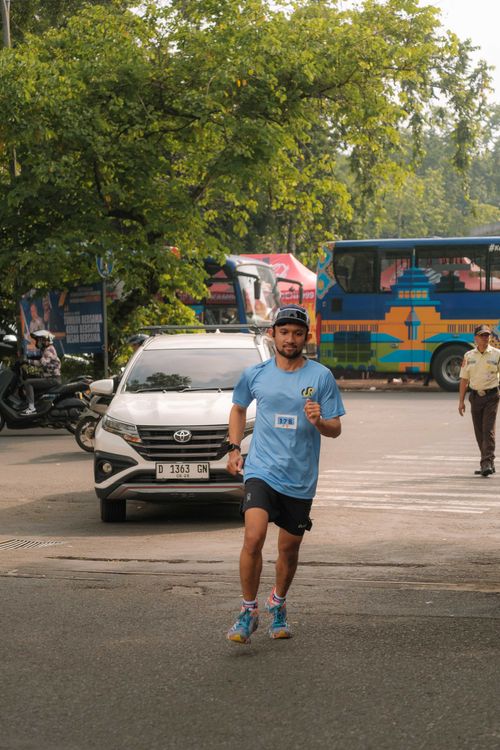 Race photo from Running 5 K