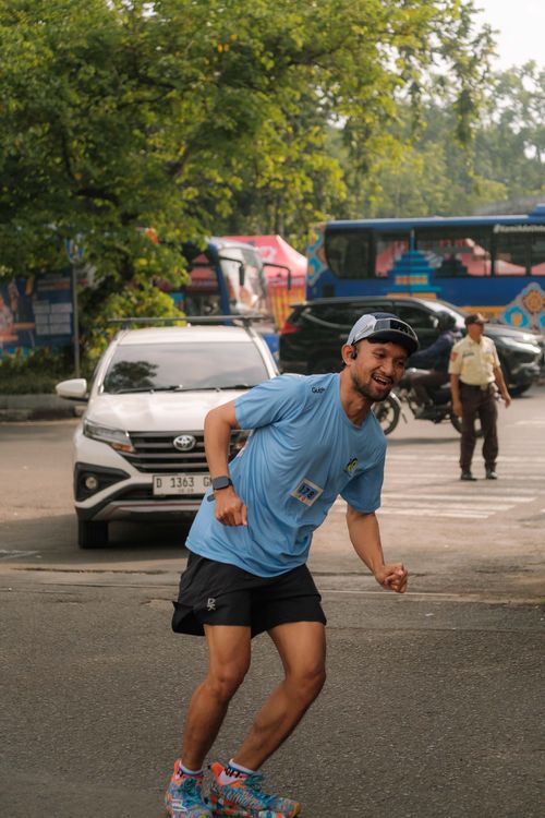 Race photo from Running 5 K