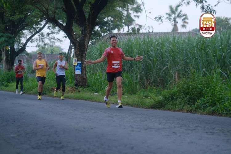 Race photo from Kediri Half Marathon 2025